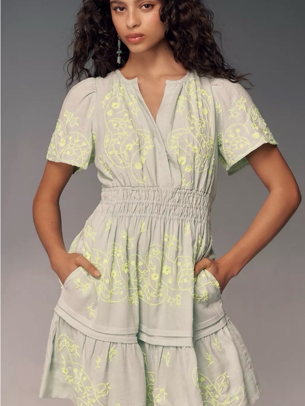 Anthropologie Summer dress small